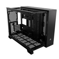 corsair case - Corsair 2500X Black (Juodas) - 3 nuotrauka