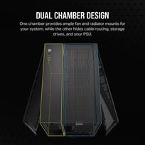 corsair case - Corsair 2500X Black (Juodas) - 12 nuotrauka
