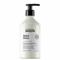 sampunas metal detox - L'Oreal Professionnel Serie Expert Metal Detox Anti-metal Cleansing Cream Shampoo šampūnas apsaugantis nuo metalų - 300 ml. - 6 nuotrauka