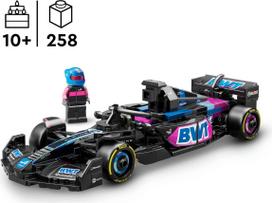 lego f1 team - LEGO Speed Champions BWT Alpine F1 Team A524 lenktyninis automobilis 77248 - 3 nuotrauka
