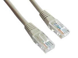 utp 5e - Kabelis GEMBIRD CAT5 UTP, pilkas, 1m - 9 nuotrauka