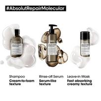absolut repair molecular kauke - L’Oréal Professionnel Serie Expert Absolut Repair Molecular atkuriamoji kaukė pažeistiems plaukams 100 ml - 6 nuotrauka