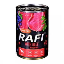 maistas sunims rafi - Šlapias šunų maistas Rafi Adult, jautiena, 0.4 kg - 1 nuotrauka