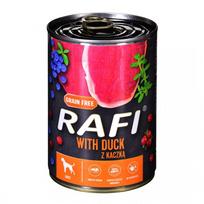 maistas sunims rafi - Šlapias šunų maistas Rafi Adult, antiena, 0.4 kg - 1 nuotrauka