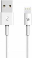 apple pakrovejas - Devia USB To Apple Lightning Cable 2A 1m White - 1 nuotrauka