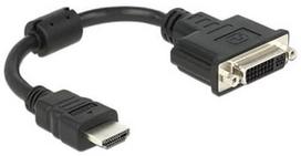 Delock Adapter HDMI to DVI-D Black