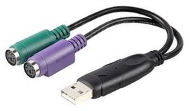 Unitek Adapter USB to PS/2 x2