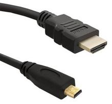3m hdmi kabelis - Qoltec Cable HDMI-micro to HDMI Black 3m - 1 nuotrauka