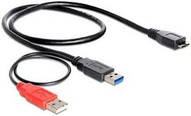 Delock Cable USB to USB-micro 0.6m