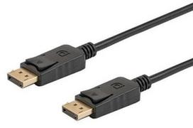 Savio Cable Displayport / Displayport 1.8m Black