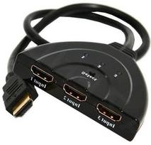 Gembird Adapter HDMI / HDMI x 3 Black