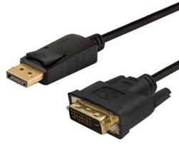 Savio Adapter DisplayPort / DVI-D 1.8m Black
