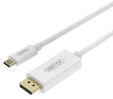 Unitek Cable USB-C / DisplayPort White 1.8m