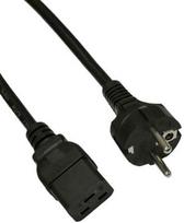 Akyga Power Cable Schuko / IEC C19 1.8m Black