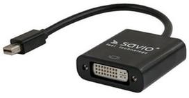 Savio Adapter Mini Displayport / DVI Black