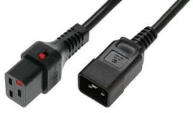 Assmann Cable IEC C20 / IEC C19 Black 1m