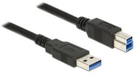 usb a b 3 0 - Delock Cable USB to USB 3 m Black - 1 nuotrauka