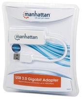 usb network adapter - Manhattan Gigabit Network Card USB 3.0 10/100/1000 Mbps - 7 nuotrauka