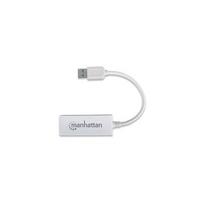 usb tinklo kabelis - Manhattan Network Card USB 2.0 10/100 Mbps RJ45 - 5 nuotrauka
