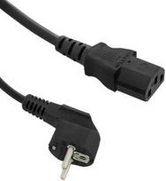 Qoltec AC Power Cable ATX 3pin 1.4m Black