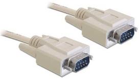 Delock Cable SUB-D / SUB-D Beige 5m