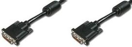 Assmann Cable DVI-D / DVI-D Black 3 m