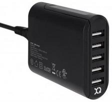 Xqisit Desk Charger 5 x 2.4A USB 30W 8A Black