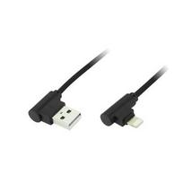 LAIDAS USB - IPHONE 1M 66-119 JUODAS
