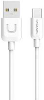 Usams U-Turn USB To USB Type-C Cable 1m White