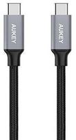 Aukey Braided Nylon USB Type-C To USB Type-C Cable 2m Black