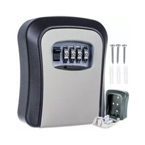 raktu seifas - Master Lock Skaitmeninis sieninis seifas raktams su kodiniu užraktu, pakabinamas - 2 nuotrauka