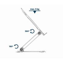 ausinimas nesiojamiems - GEMBIRD Foldable notebook riser stand | NBS-D1-03 - 12 nuotrauka