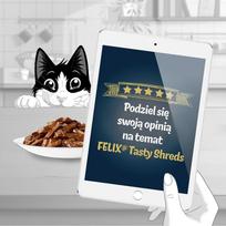 felix kaciu slapias - Šlapias kačių maistas Purina Tasty Shreds, jautiena/vištiena, 0.080 kg, 4 vnt. - 3 nuotrauka