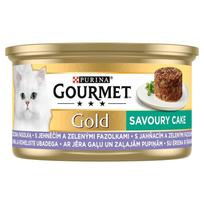 Purina Gourmet Gold Savoury Cake with Lamb and Beans 85g