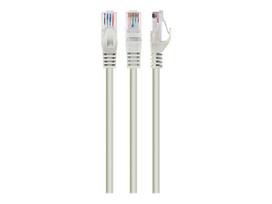 rj 45 cat6 kabelis - Gembird Patch Cable UTP CAT6 3m Grey - 3 nuotrauka