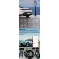 22kw 32a - Elektromobilio įkrovimo stotelė, Type 2, 22kW, 32A, 3-fazė, 5m - 2 nuotrauka