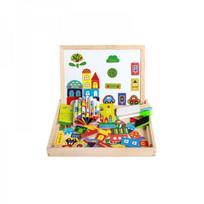 Swiat Zabawek Double-Sided Magnetic Board, 3 cm