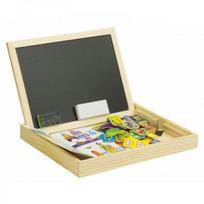 magnetine piesimo lenta - Swiat Zabawek Double-Sided Magnetic Board, 3 cm - 3 nuotrauka