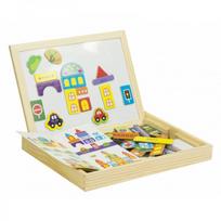 magnetine piesimo lenta - Swiat Zabawek Double-Sided Magnetic Board, 3 cm - 4 nuotrauka