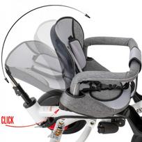 trike fix triratukas - Triratukas Trike Fix V3, juodas/pilkas - 7 nuotrauka