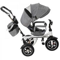 trike fix triratukas - Triratukas Trike Fix V3, juodas/pilkas - 11 nuotrauka