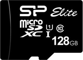 micro sd card adapter - Silicon Power Elite SP128GBSTXBU1V10SP 128GB Micro SDXC CL10 su SD adapteriu - 1 nuotrauka