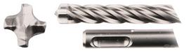makita graztas - Grąžtas betonui Makita Nemesis 2 B-58207; 10x165 mm; SDS-PLUS - 2 nuotrauka