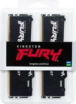 ddr5 2 16gb ram 5600mhz - Kingston Fury Beast RGB 32GB DDR5, 5600 MHz, CL36, Non ECC DIMM - 5 nuotrauka
