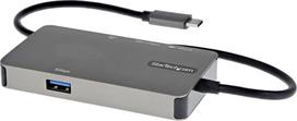 usb c 10gbps laidas - StarTech USB C MULTIPORT ADAPTER 10GBPS/GEN2- 4K 30HZ HDMI 100W PD - 2 nuotrauka