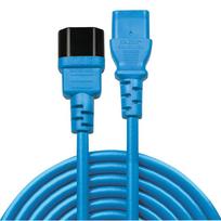 maitinimo laidas c13 - CABLE POWER IEC EXTENSION 1M/BLUE 30471 LINDY - 2 nuotrauka