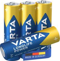 1.5v baterija aa - Varta R6 Alakine High Energy Batteries 4x AA - 1 nuotrauka