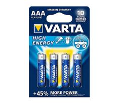 aaa 1.5v - Varta High Energy Alkaline Batteries R3 4x AAA - 2 nuotrauka