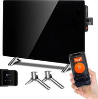 sildytuvo nuotolinis - Maclean MCE536 elektrinis stiklo šildytuvas konvektorius Smart WiFi LED su nuotolinio valdymo pulteliu 600W programuojama Tuya Smart Life programa - 2 nuotrauka