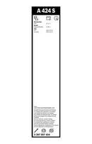 bosch valytuvai 600 600 - Valytuvai Bosch Aerotwin 600/ 550mm 2vnt. - 3 nuotrauka